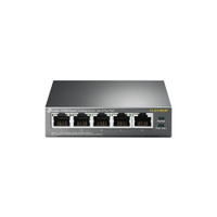 Switch TP-Link TL-SG1005P 5 Portas Gigabit 10/100/1000Mbps 4 Portas POE+