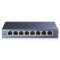 Switch TP-Link 08 Portas TL-SG108 Gigabit 10/100/1000Mbps