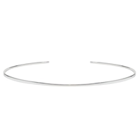 Colar Feminino Choker Fio - Prata