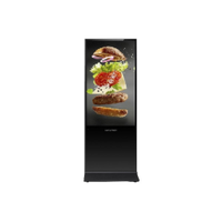 Painel LCD Hikvision 55' Full HD Cortex-A17 Quadcore 1.8Ghz 2GB Android RJ45 USB Wi-Fi 8GB EMMC - DS-D6055FL-B/S