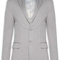 Blazer Masculino Moletom Cidade - Cinza