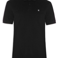 Polo Masculina Manga Curta Premium - Preto
