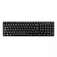 Teclado Membrana Multilaser Slim TC193C/Fio Preto