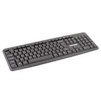 Teclado Membrana Maxprint Basic 608145 C/Fio Preto