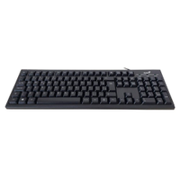 Teclado Membrana Genius Smart KB-100 C/Fio Preto