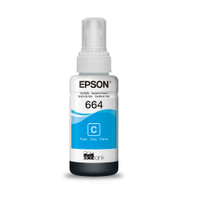 Refil de Tinta Epson 664 Ciano - T664220-AL