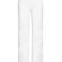Calça Feminina Straigth Leg Denin Pants - Branco