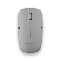 Mouse Multilaser Wireless 2.4Ghz 1200DPI MO287 - Cinza