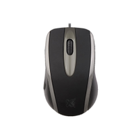 Mouse óptico Techzone 800DPI USB 2.0 Cabo 1,5m Preto e Cinza Maxprint - 6013930