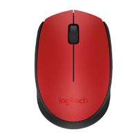 Mouse Logitech Wireless M170 Vermelho Blister