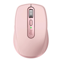 Mouse Logitech MX Anywhere 3 Bluetooth 1000 DPI 6 Botões - Rosa