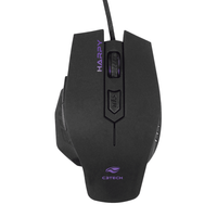 Mouse Gamer C3Tech MG-100BK Harpy Usb 1200/3200DPI Led Color