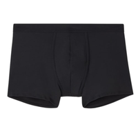 Cueca Boxer Em Microfibra - Preto