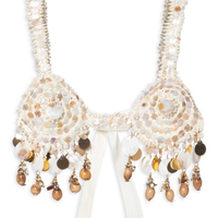 Top Sutien Bordado - Off White