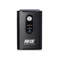 Nobreak NHS Compact Plus III 1200VA E.Bivolt S.120V/220V Conf. Bat 2x7Ah/24V USB 8 tomadas