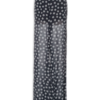 Calça Feminina Pala Lastex Gravataria - Preto