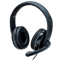 Headphone Multilaser Pro Com Microfone P2 Preto - PH316