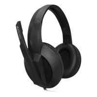 Headset Multilaser Office PH373 C/ Microfone P3 - Preto