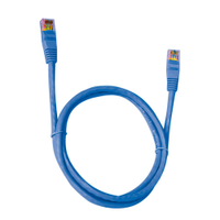 Cabo De Rede Plus Cable Patch Cord CAT5E C/RJ45 5 Metros - PC-ETHU50BL
