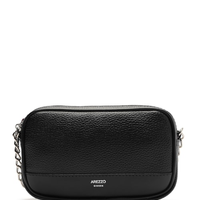 Bolsa Feminina Tiracolo Pequena Corrente Basic - Preto