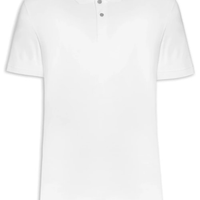 Polo Masculina Interlock Pima - Branco