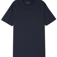Camiset Muscle Fit Em Algodão - Azul