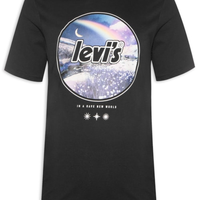 Camiseta Masculina Relaxed Fit Tee - Preto