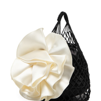 Bolsa Feminina Small Devana Cream - Preto