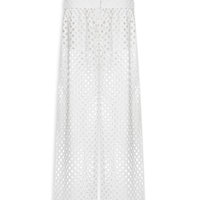 Calça Feminina Pantalona De Laise - Branco