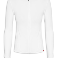 Casaco Feminina Liso - Branco