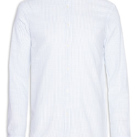 Camisa Rege Padre Flame Listrado (MO) - Branco