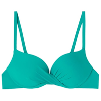 Parte De Cima De Biquíni Super Push-Up Indonésia - Verde