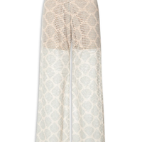 Calça Feminina Tricot Estamapas Atins - Azul