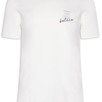 Camiseta Masculina Estampada Local Boteco - Branco