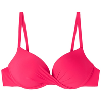 Parte De Cima De Biquíni Super Push-Up Indonésia - Rosa