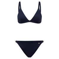 Top biquíni Triângulo Fiorella Corpo - Preto