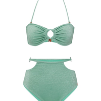 Calcinha biquíni Hot Pant Rebeca Serena - Verde