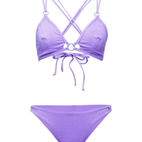 Top biquíni Triângulo Zoe Serena - Roxo