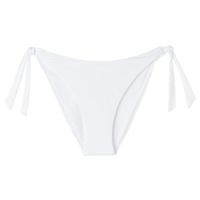 Calcinha De Biquíni Com Laços Indonésia - Branco