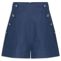 Short Feminino Âncora - Azul