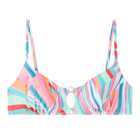 Parte De Cima De Biquíni Top Neon Summer - Azul
