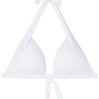 Parte De Cima De Biquíni Triângulo Classic Piquet - Branco