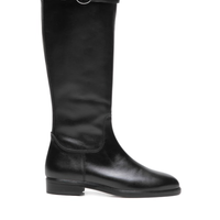 Bota Feminina Flat Boot - Preto