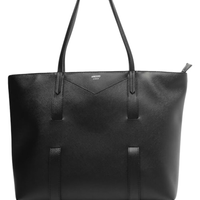 Bolsa Feminina Grande Eco Safiano - Preto
