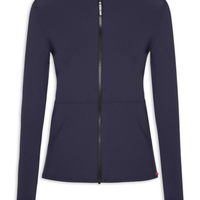 Casaco Feminino Liso - Azul