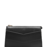 Bolsa Feminina Tiracolo Pequena Costuras - Preto