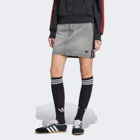 Minissaia Jeans Três Listras Adicolor Mulher adidas