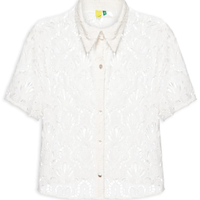Camisa Feminina Laise Concha - Branco