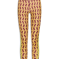 Calça Feminina Legging Capri - Vermelho