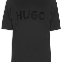 Camiseta Masculina Manga Curta Gola Careca Dinkee - Preto